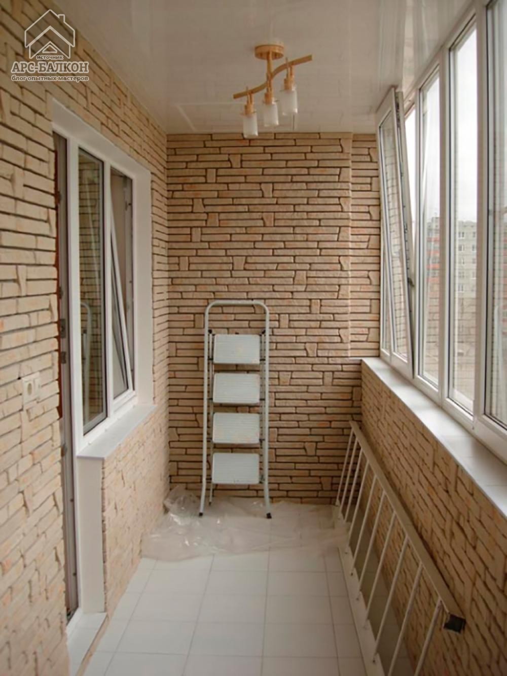 Поэтапная отделка балкона своими руками, оформление интерьера